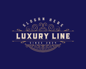 Luxury Elegant Ornament logo design