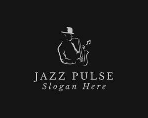 Saxophone Jazz Musician logo