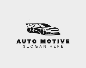 Racing Car Vehicle logo design