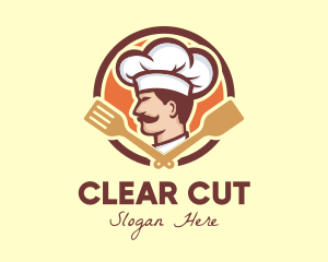 Chef Restaurant Spatula logo design