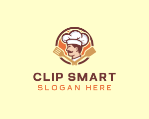 Chef Restaurant Spatula logo design