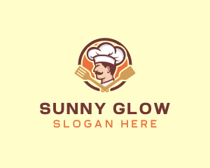 Chef Restaurant Spatula logo design