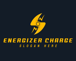 Tech Energy Bolt logo design