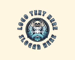 Hades Skull God logo