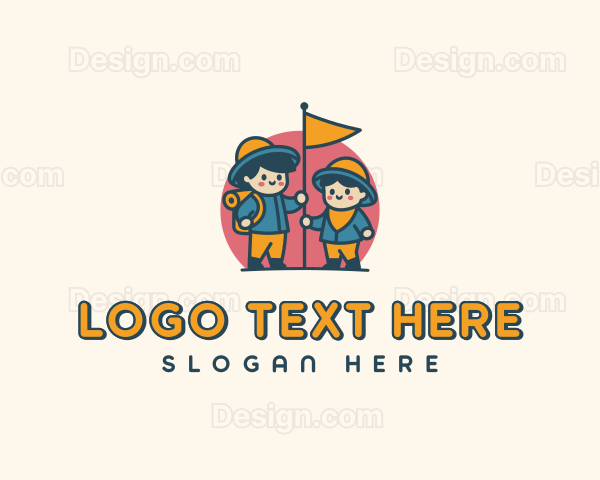 Kids Outdoor Adventure Logo