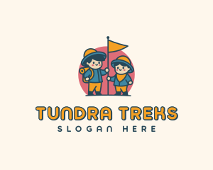 Kids Outdoor Adventure logo design