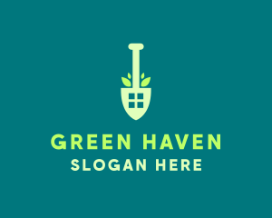 Home Gardening Shovel logo