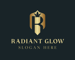 Luxury Shield Crown logo design