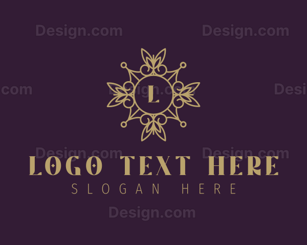 Luxury Floral Mandala Logo