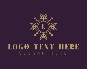 Luxury Floral Mandala logo