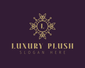 Luxury Floral Mandala logo design