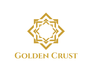 Golden Tile Star logo design