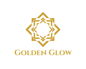 Golden Tile Star logo design