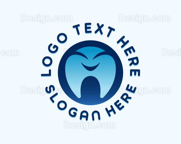 Dental Tooth Orthodontist Logo