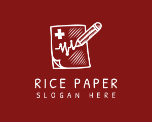 Writing Medical Prescription logo design