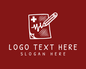 Prescription - Writing Medical Prescription logo design