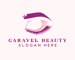 Beauty Eyelash Cosmetology logo design