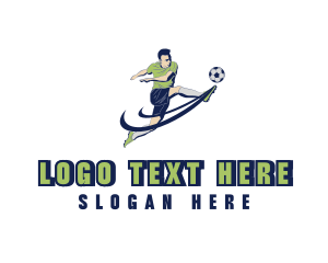 Football Sports Athlete logo