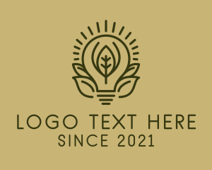 Sustainable Light Bulb  logo