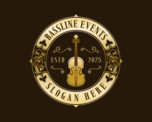 Violin Musical Concert logo