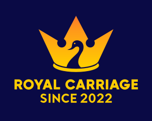 Royal Duck Crown  logo design