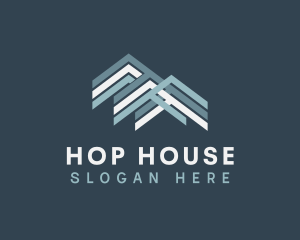 House Roof Property logo design