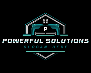 Roof Contractor Renovation logo design