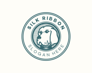 Hipster Bowtie Dog logo design