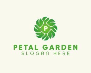 Natural Herbal Leaves logo design