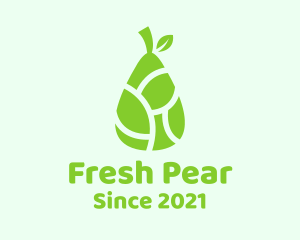 Green Pear Fruit  logo