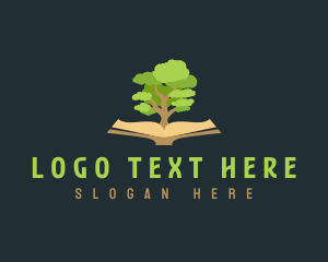 Book Publishing Tree Logo