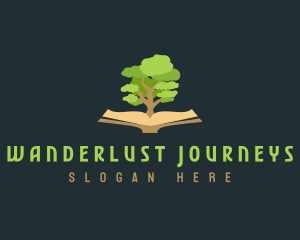 Book Publishing Tree Logo
