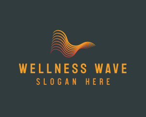 Creative Abstract Waves logo design