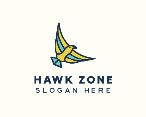 Bird Hawk Wings logo