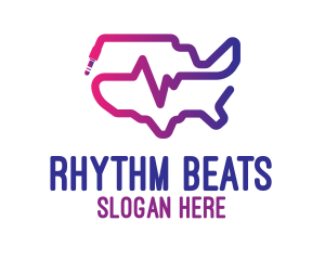 USA Stroke Music Beat logo