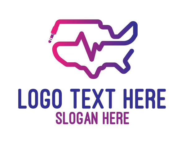 Stroke logo example 3