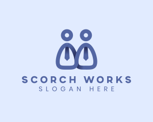 Employee Staffing Business logo design