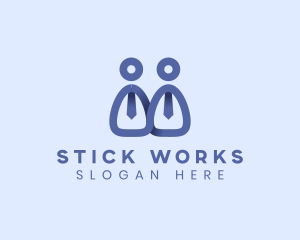 Employee Staffing Business logo design