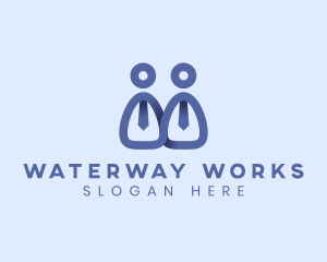 Employee Staffing Business logo design