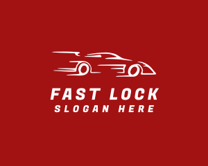 Fast Car Racing logo design