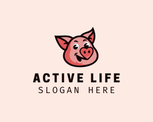 Pork Pig Nose Logo