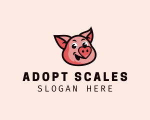 Pork Pig Nose logo design