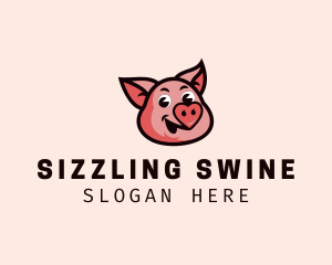 Pork Pig Nose logo design