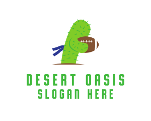 Cactus Sport Football logo design