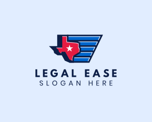 Texas Star State Map logo