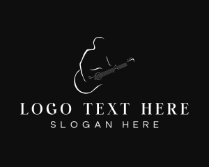 Guitar - Guitar Musician Artist logo design