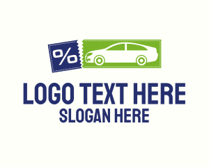 Discount Ticket Car  Logo