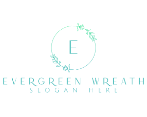 Beauty Wreath Lettermark logo design