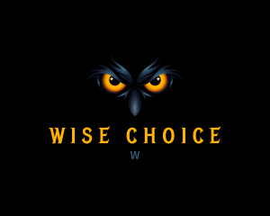 Wild Owl Eyes logo design