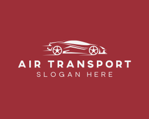 Transportation Sports Car logo design